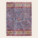Kashan Central Persian Rug Print Poster Gallery Image 4