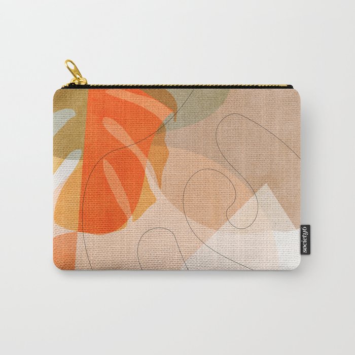 minimal shapes VI Carry All Pouch Gallery Image 1