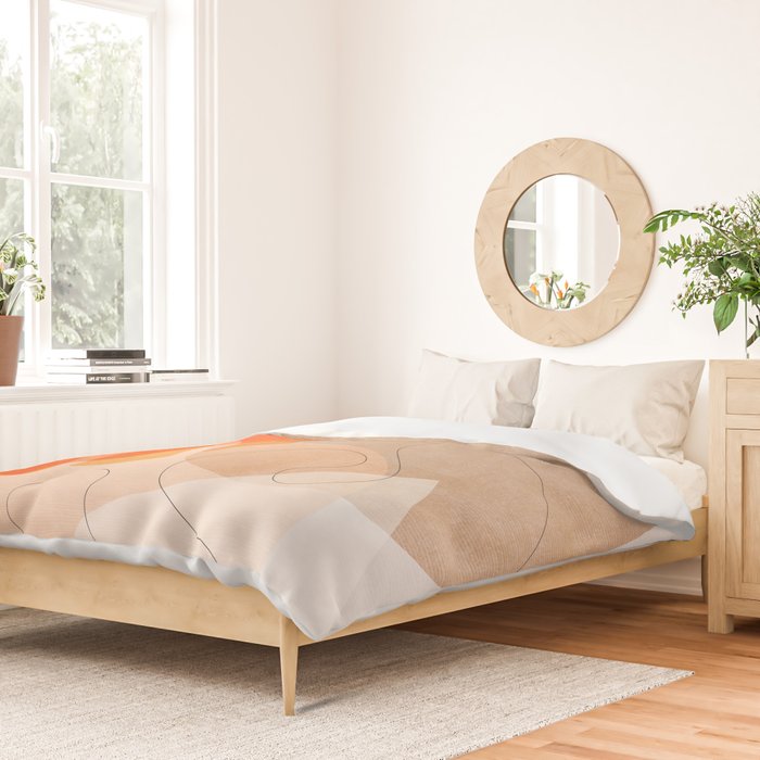 minimal shapes VI Duvet Cover Gallery Image 2