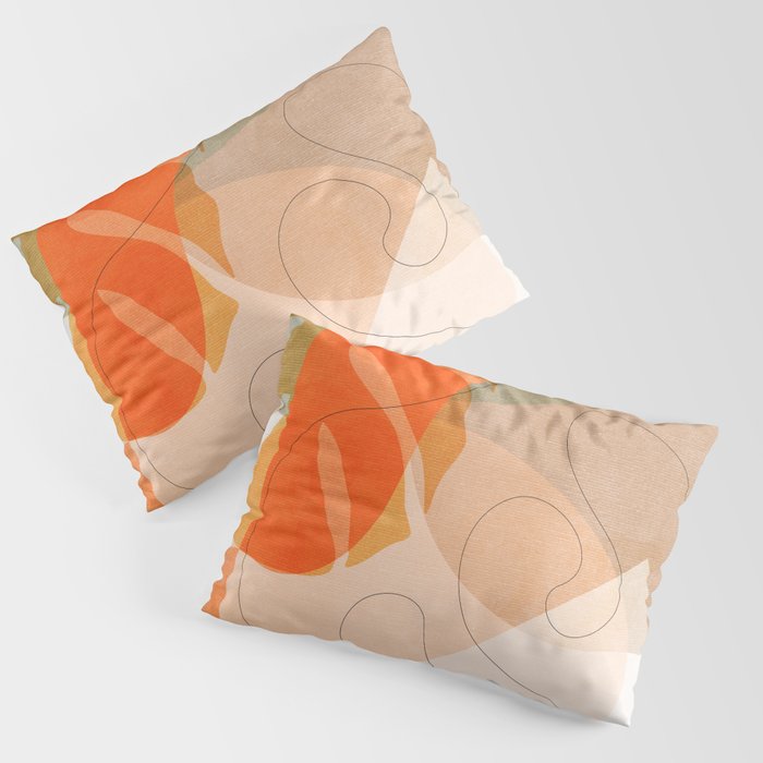 minimal shapes VI Pillow Sham Gallery Image 1