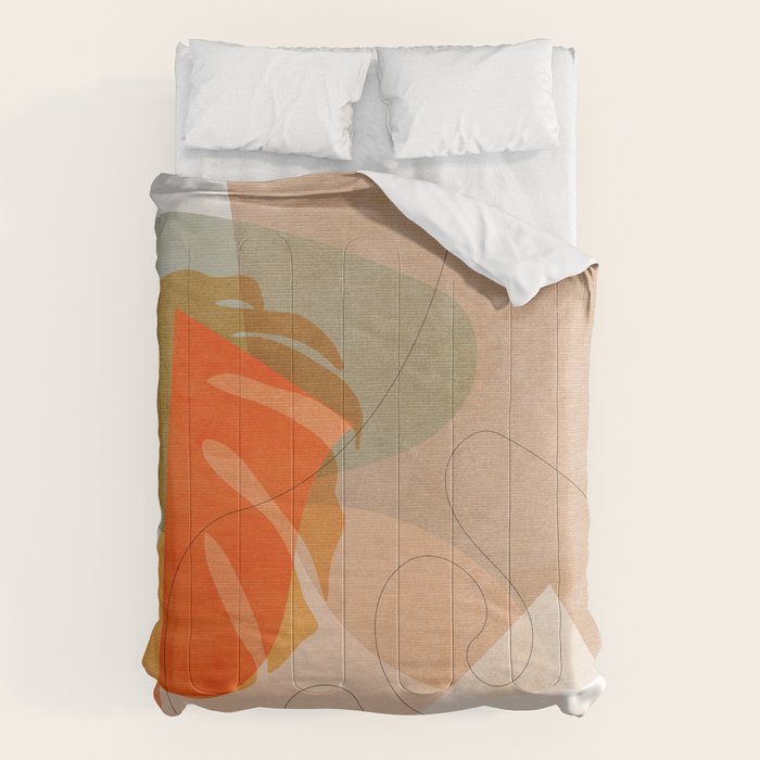 minimal shapes VI Comforter Gallery Image 6