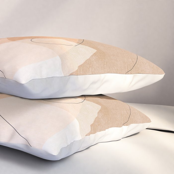 minimal shapes VI Pillow Sham Gallery Image 3