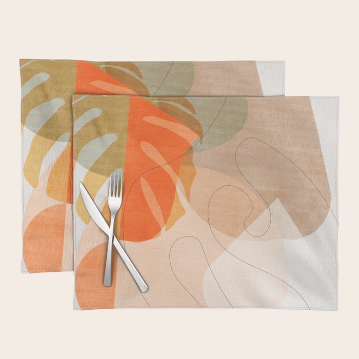 minimal shapes VI Placemat Gallery Image 1