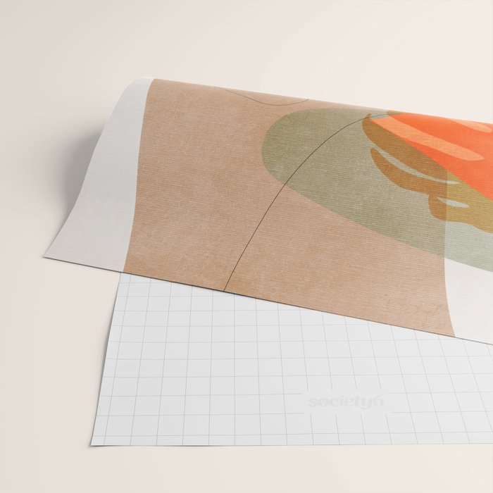 minimal shapes VI Wrapping Paper Gallery Image 2