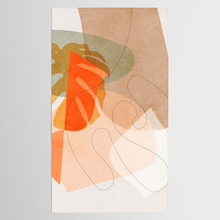 minimal shapes VI Tablecloth Gallery Image 2