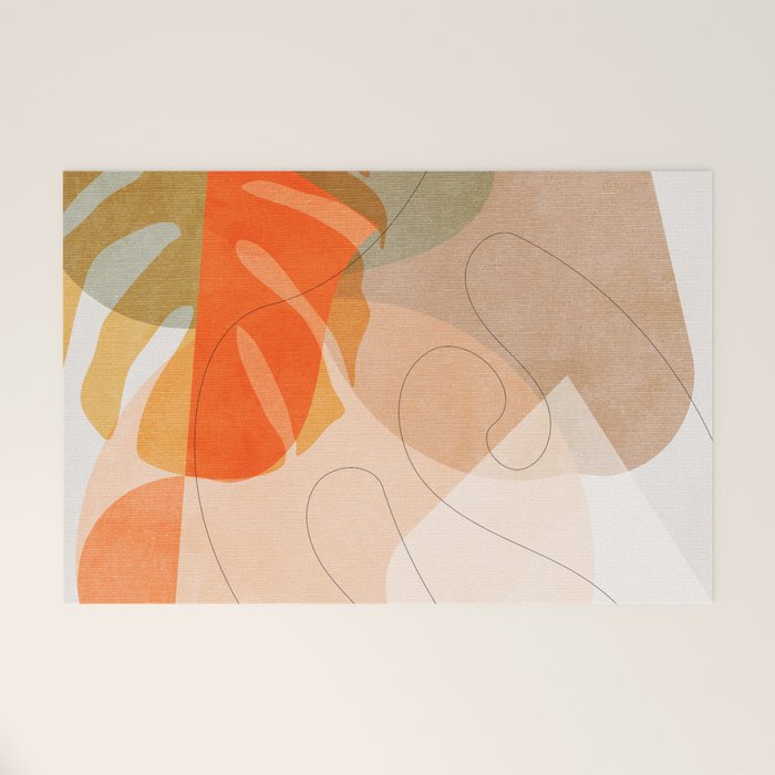 minimal shapes VI Welcome Mat Gallery Image 1