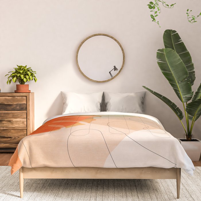 minimal shapes VI Comforter Gallery Image 3