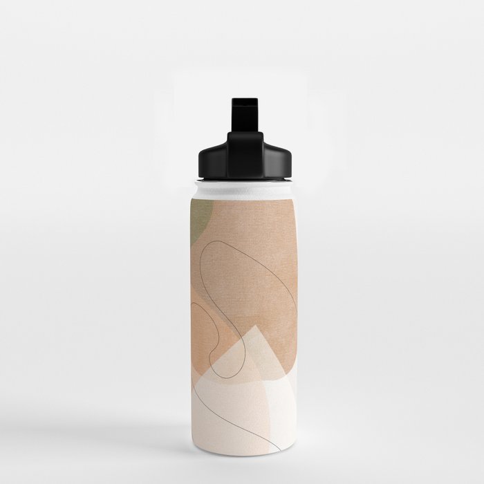 minimal shapes VI Water Bottle Gallery Image 2