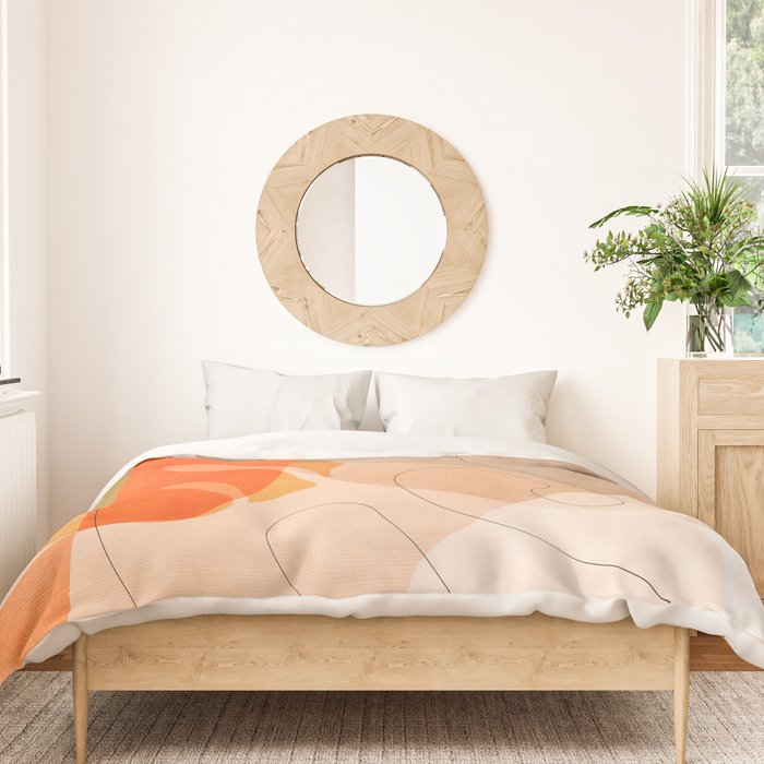 minimal shapes VI Duvet Cover Gallery Image 3