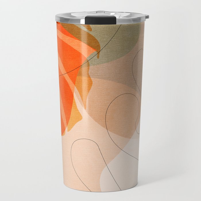 minimal shapes VI Travel Mug Gallery Image 1