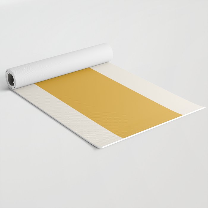 Dual (Yellow Cream) Yoga Mat Gallery Image 2