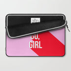 Girl Power - You go girl! Laptop Sleeve Gallery Image 2