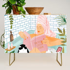 How To Have A Cat Spa Day At Home | Modern Bohemian Home Décor | Pet Bathroom Urban Jungle  Credenza Gallery Image 1