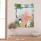 How To Have A Cat Spa Day At Home | Modern Bohemian Home Décor | Pet Bathroom Urban Jungle  Wall Tapestry Gallery Image 2