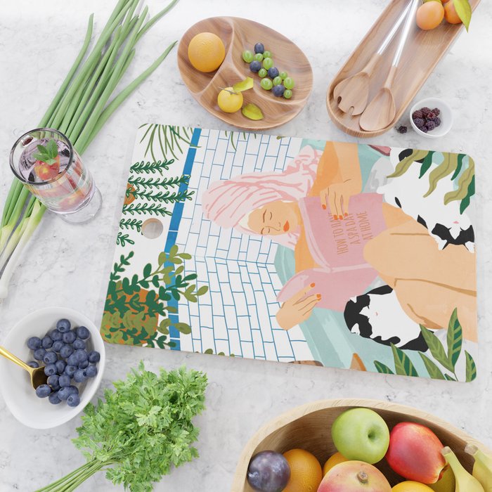 How To Have A Cat Spa Day At Home | Modern Bohemian Home Décor | Pet Bathroom Urban Jungle  Cutting Board Gallery Image 2