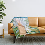 How To Have A Cat Spa Day At Home | Modern Bohemian Home Décor | Pet Bathroom Urban Jungle  Throw Blanket Gallery Image 1