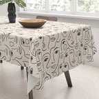 Abstract Faces Tablecloth Gallery Image 3