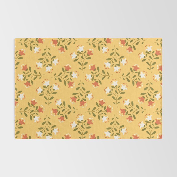 Spring Sunny Floral Pattern Rug Gallery Image 2