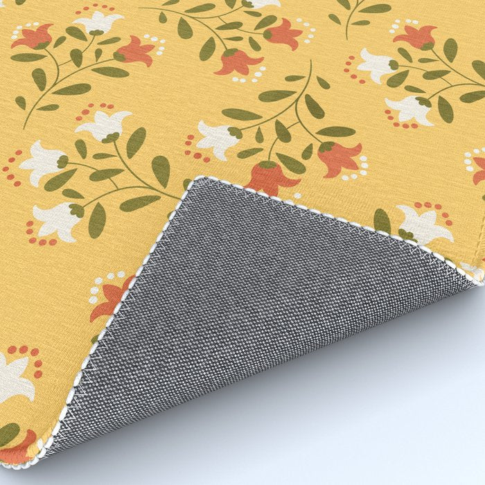 Spring Sunny Floral Pattern Rug Gallery Image 4