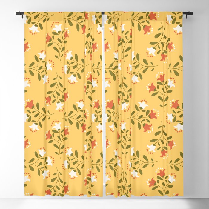 Spring Sunny Floral Pattern Window Curtain Gallery Image 5