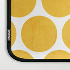 yellow polka dots Laptop Sleeve Gallery Image 3