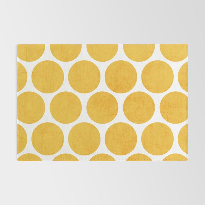 yellow polka dots Rug Gallery Image 2