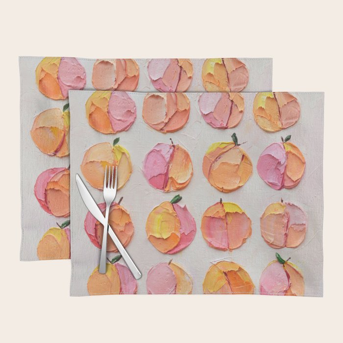 Peaches and Cream 25 Placemat Gallery Image 1