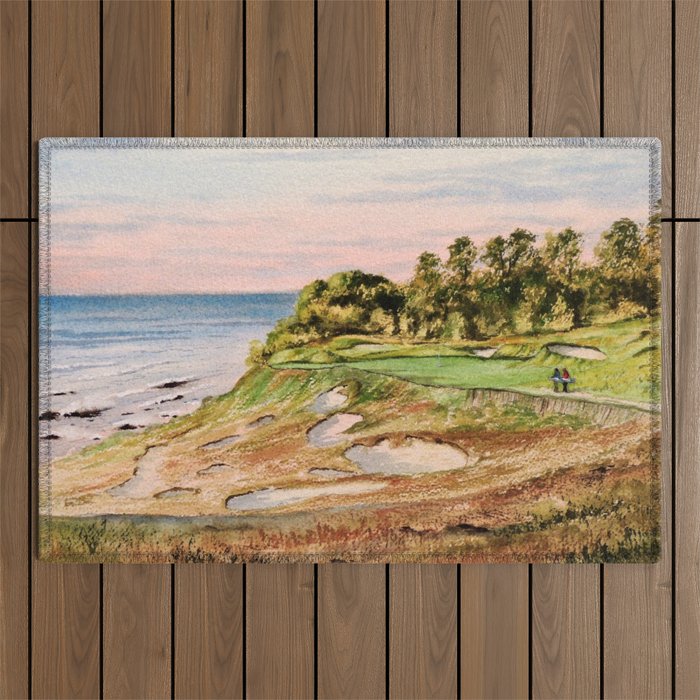 Whistling Straits Golf Course Outdoor Rug Gallery Image 1