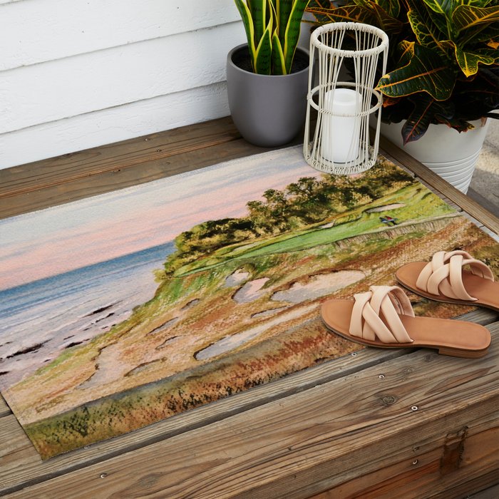 Whistling Straits Golf Course Outdoor Rug Gallery Image 2