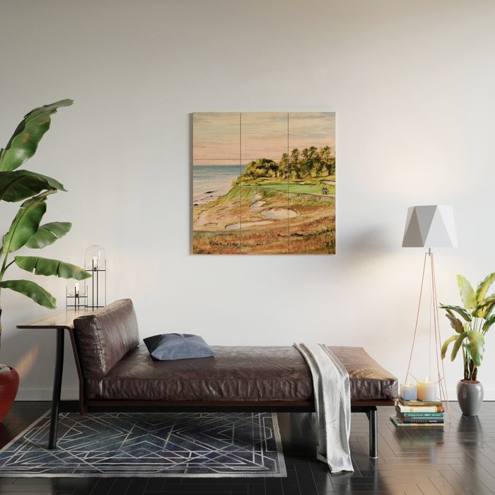 Whistling Straits Golf Course Wood Wall Art Gallery Image 2