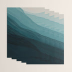 Waves Into The Depths | Wave Texture Design Wrapping Paper Gallery Image 3