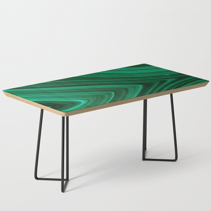Malachite Green Marble Texture Coffee Table Gallery Image 1
