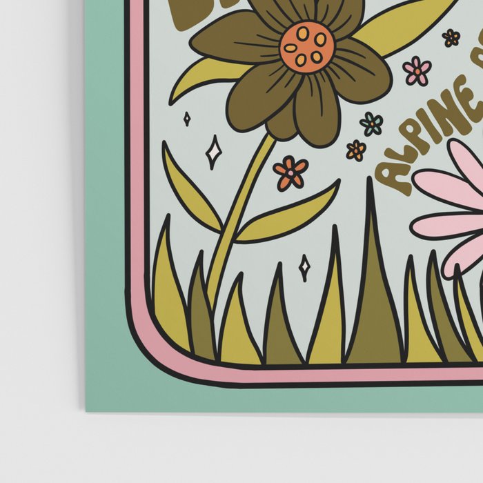 Alaska Wildflowers Poster Gallery Image 3
