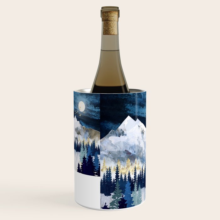 Moonlit Snow Wine Chiller Gallery Image 2
