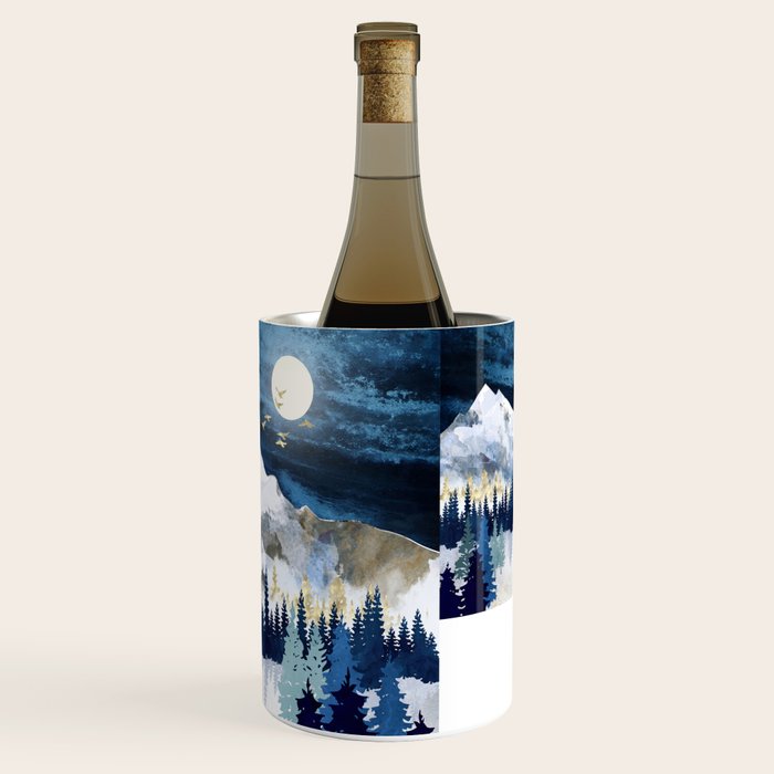 Moonlit Snow Wine Chiller Gallery Image 3