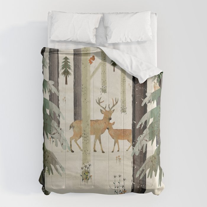 nature's way the deer Comforter Gallery Image 1