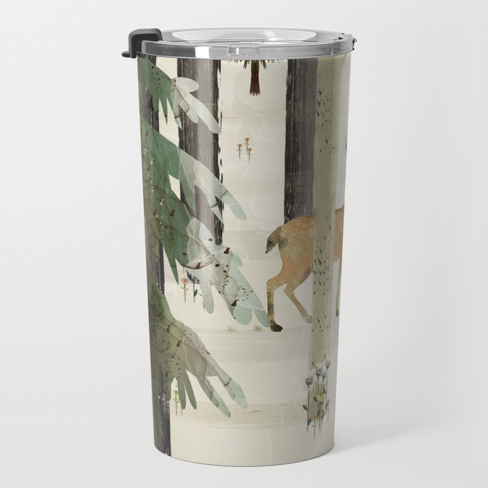 nature's way the deer Travel Mug Gallery Image 3