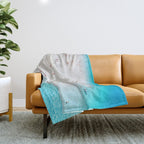 Beach Daydream Throw Blanket Gallery Image 1