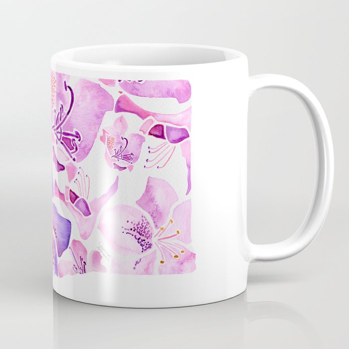 Washington State Rhododendron Coffee Mug Gallery Image 1