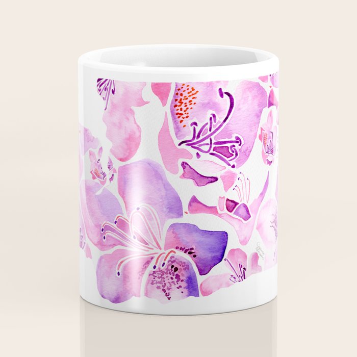 Washington State Rhododendron Coffee Mug Gallery Image 4