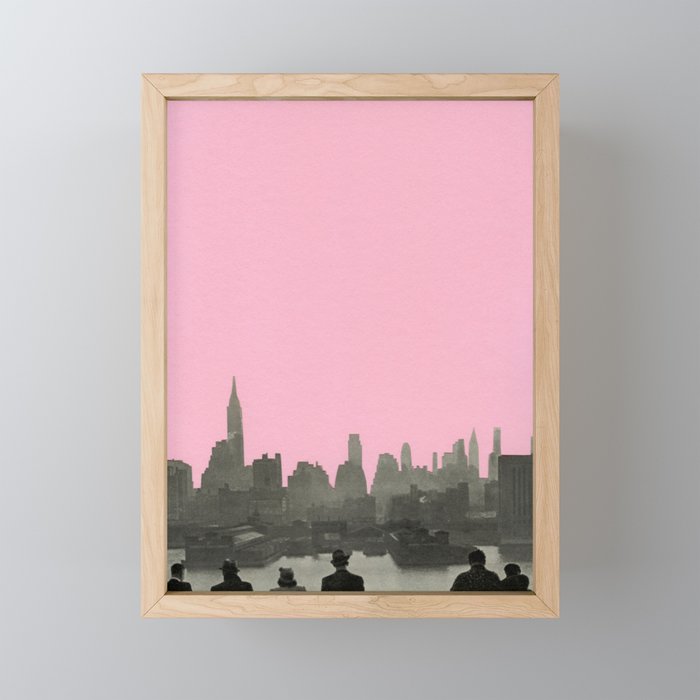 New York Nights Mini Art Print Gallery Image 1