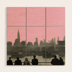 New York Nights Wood Wall Art Gallery Image 1