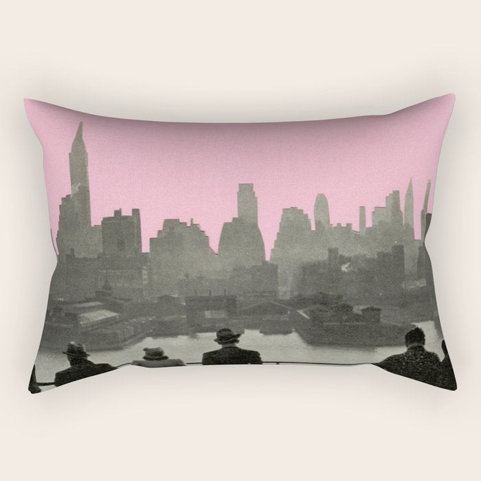 New York Nights Rectangular Pillow Gallery Image 2