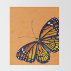 Monarch Butterflies Throw Blanket Gallery Image 2