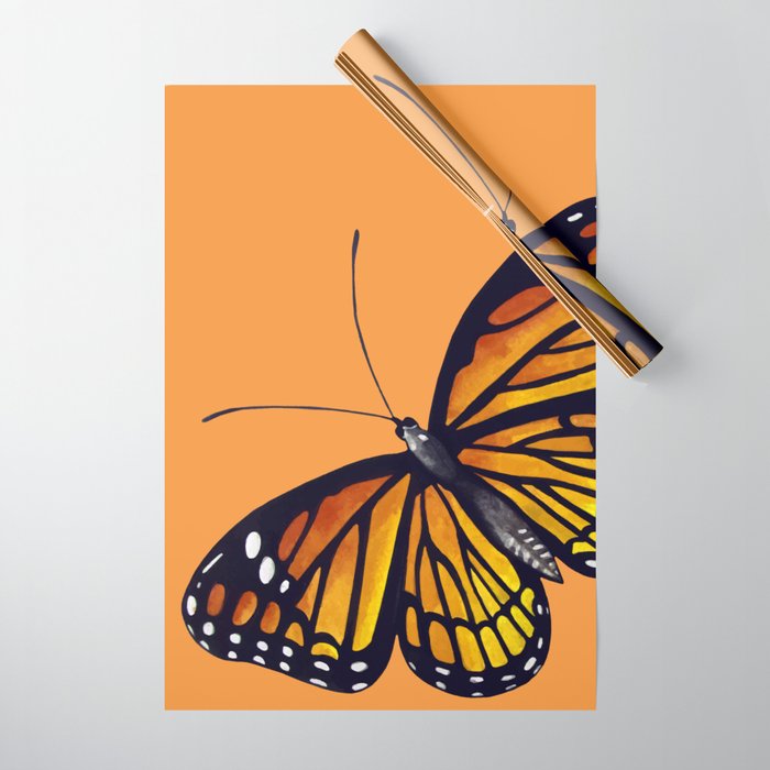 Monarch Butterflies Wrapping Paper Gallery Image 1