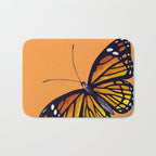 Monarch Butterflies Bath Mat Gallery Image 1