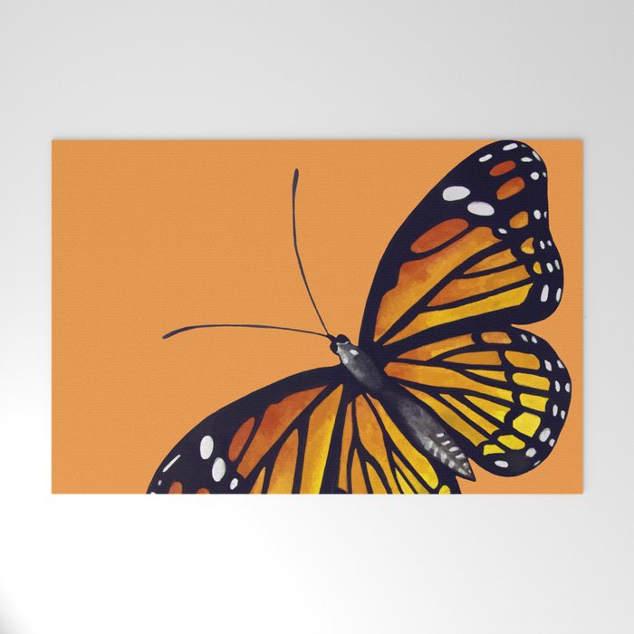 Monarch Butterflies Welcome Mat