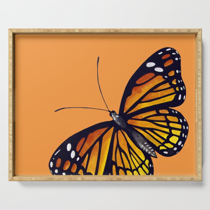 Monarch Butterflies Serving Tray Gallery Image 1