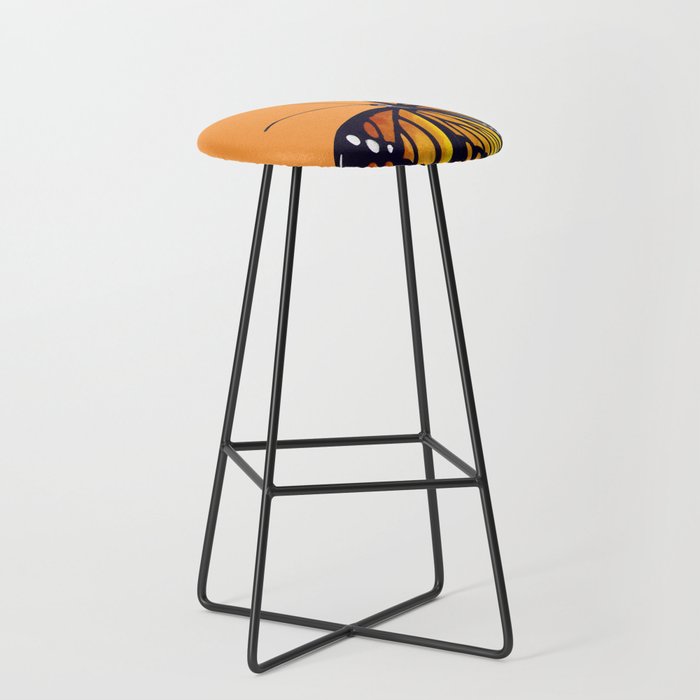 Monarch Butterflies Stool Gallery Image 1