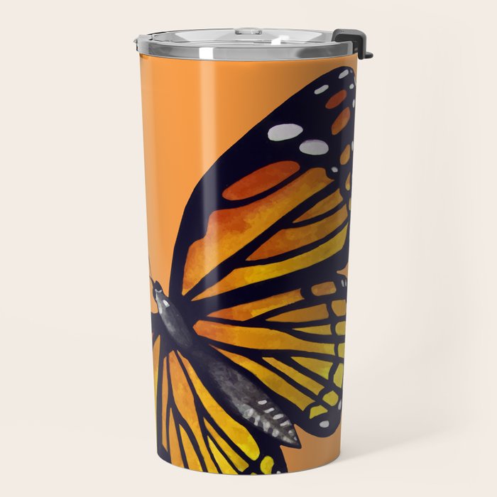 Monarch Butterflies Travel Mug Gallery Image 2